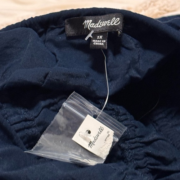 Madewell Sophia Open-Back Mini Dress, Deep Indigo | Sz 1X - Picture 4 of 4